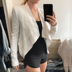 BCBGMAXAZRIA white blazer